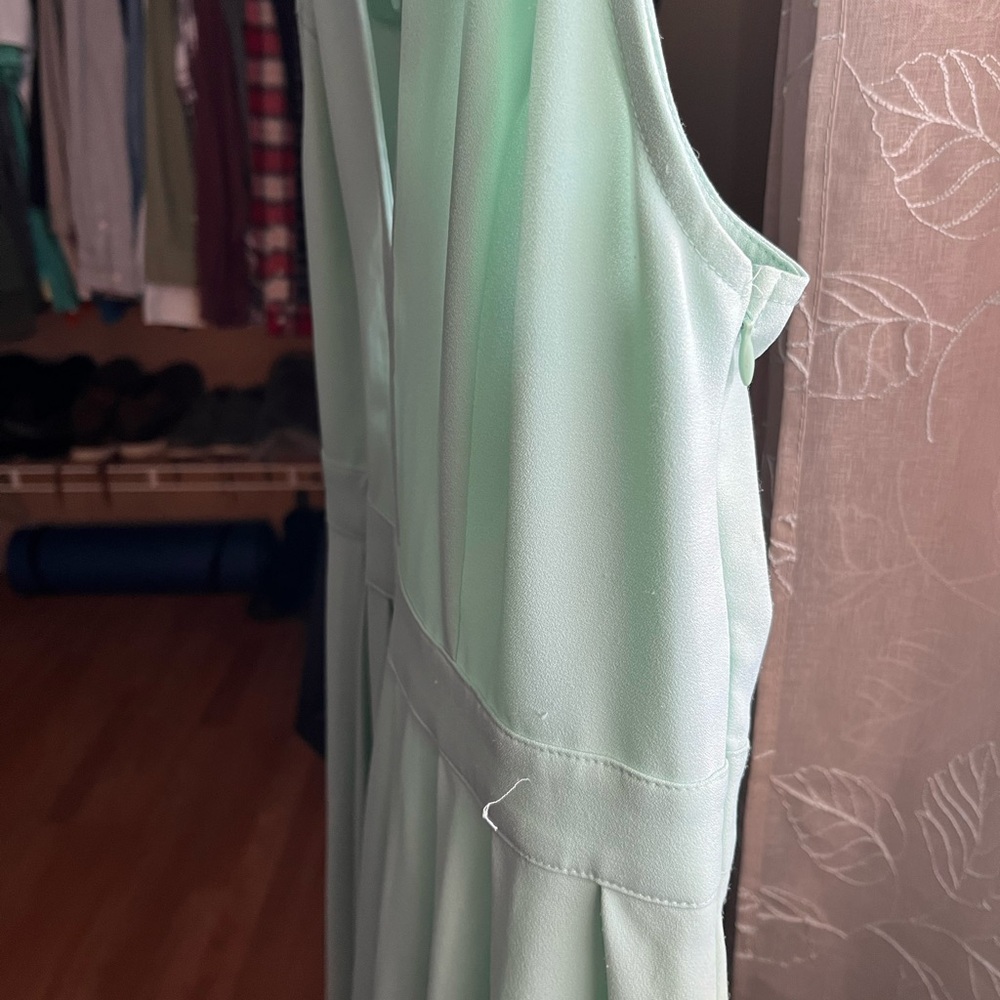 Teal detailed event dress - Picture 10 of 10